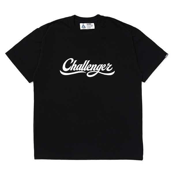 画像: CHALLENGER/SCRIPT LOGO TEE（BLACK）［プリントT-24春夏］