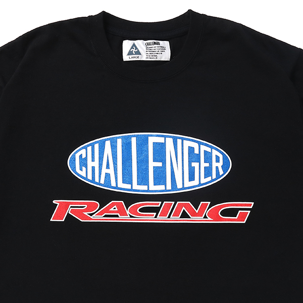 画像: CHALLENGER/RACING TEE（BLACK）［プリントT-24春夏］