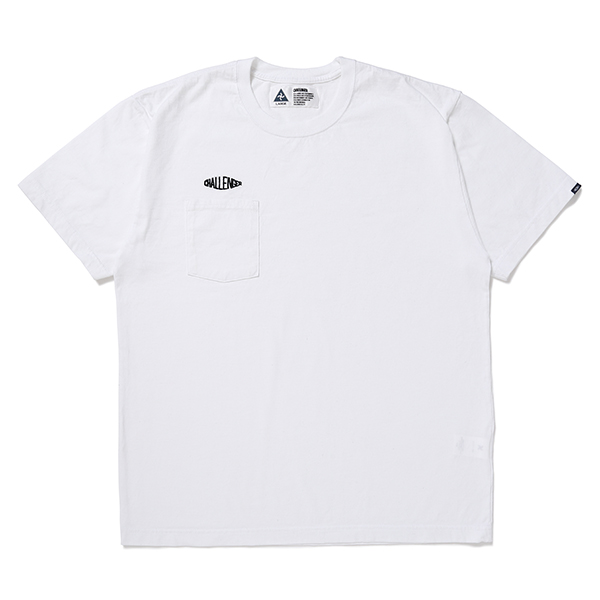 画像: CHALLENGER/LOGO PKT TEE（WHITE）［刺繍ポケT-24春夏］