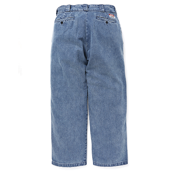 画像: CHALLENGER/DENIM TROUSERS PANTS（WASHED INDIGO）［デニムトラウザース-24春夏］