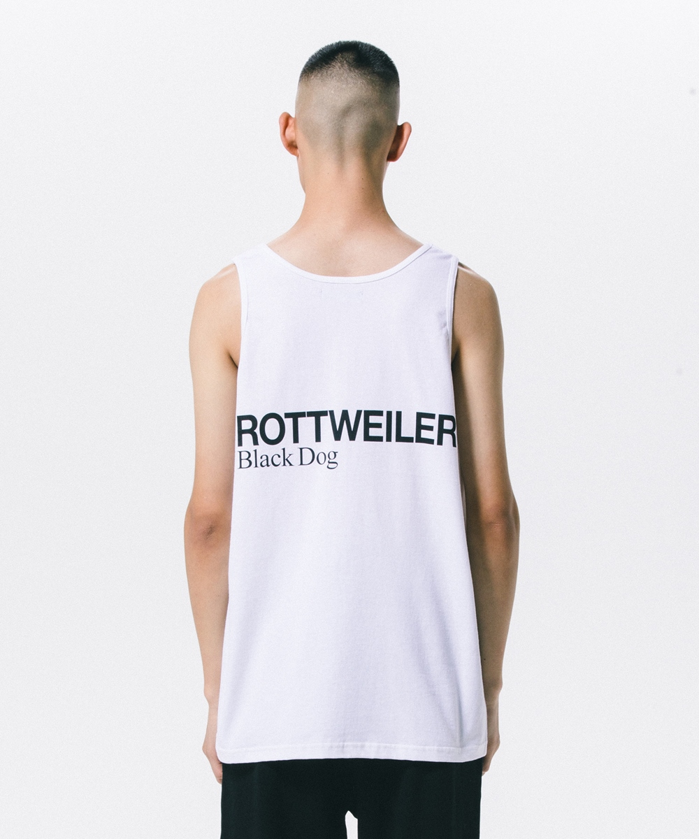 画像: 【30%OFF】ROTTWEILER/2 LINE TANK TOP（WHITE）［タンクトップ-24春夏］