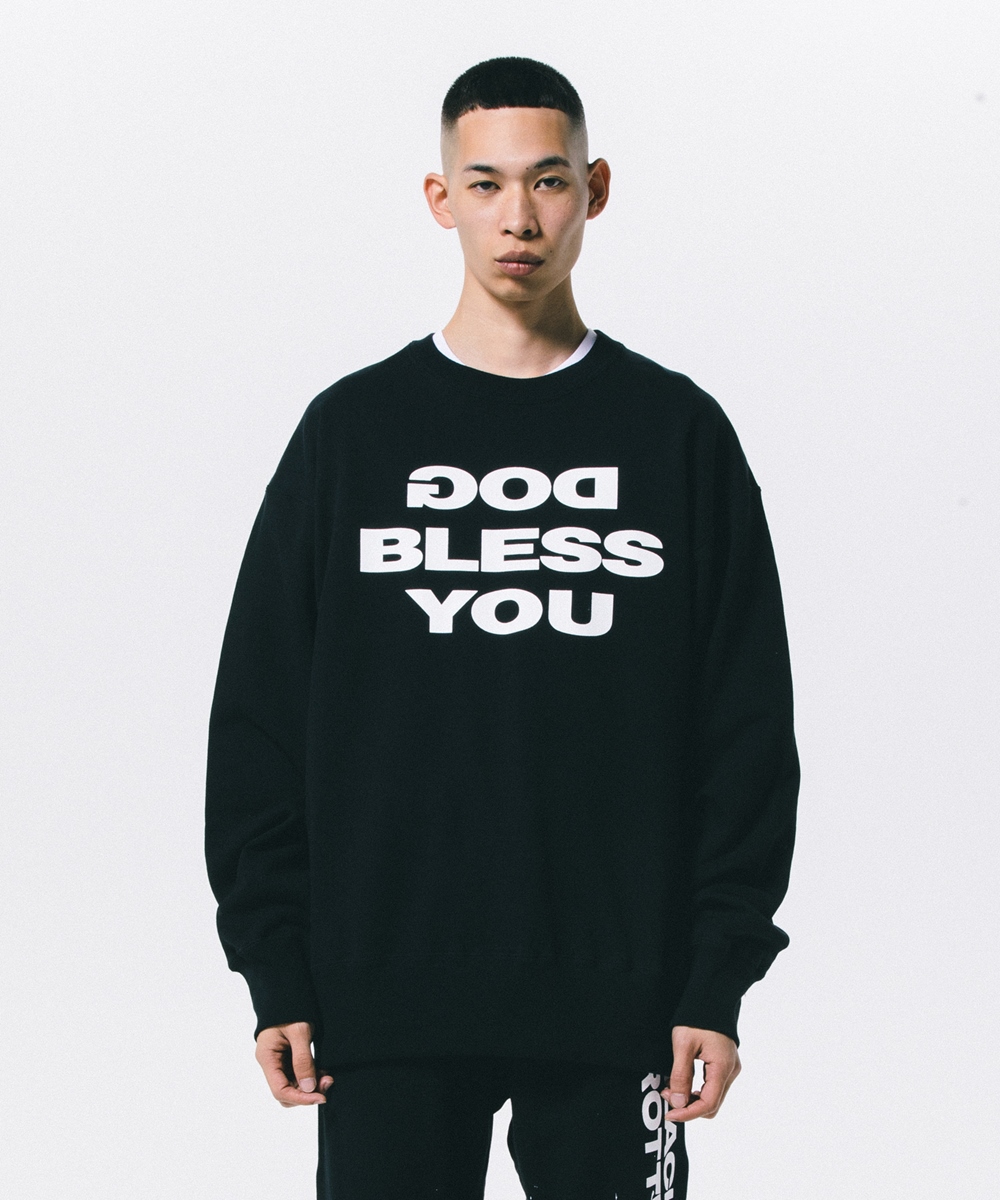 画像: ROTTWEILER/D.B SWEATER（BLACK）［クルーネックスウェット-24春夏］