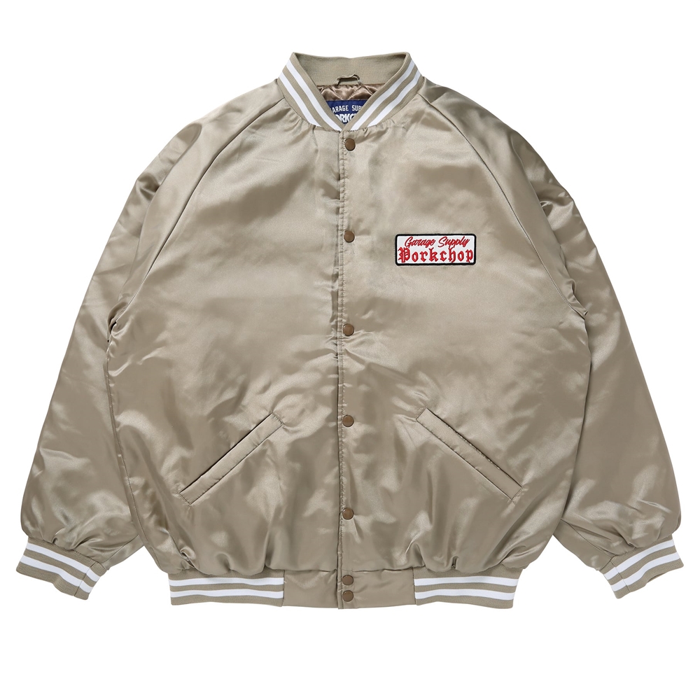 画像: PORKCHOP/SATIN SPORTS JKT（GOLD）［サテンスポーツJKT-23秋冬］