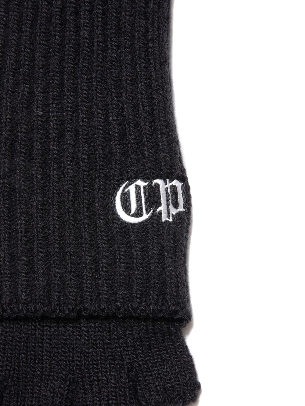 画像: COOTIE PRODUCTIONS/Lowgauge Fingerless Knit Glove（Black）［フィンガーレスニットグローブ-23秋冬］