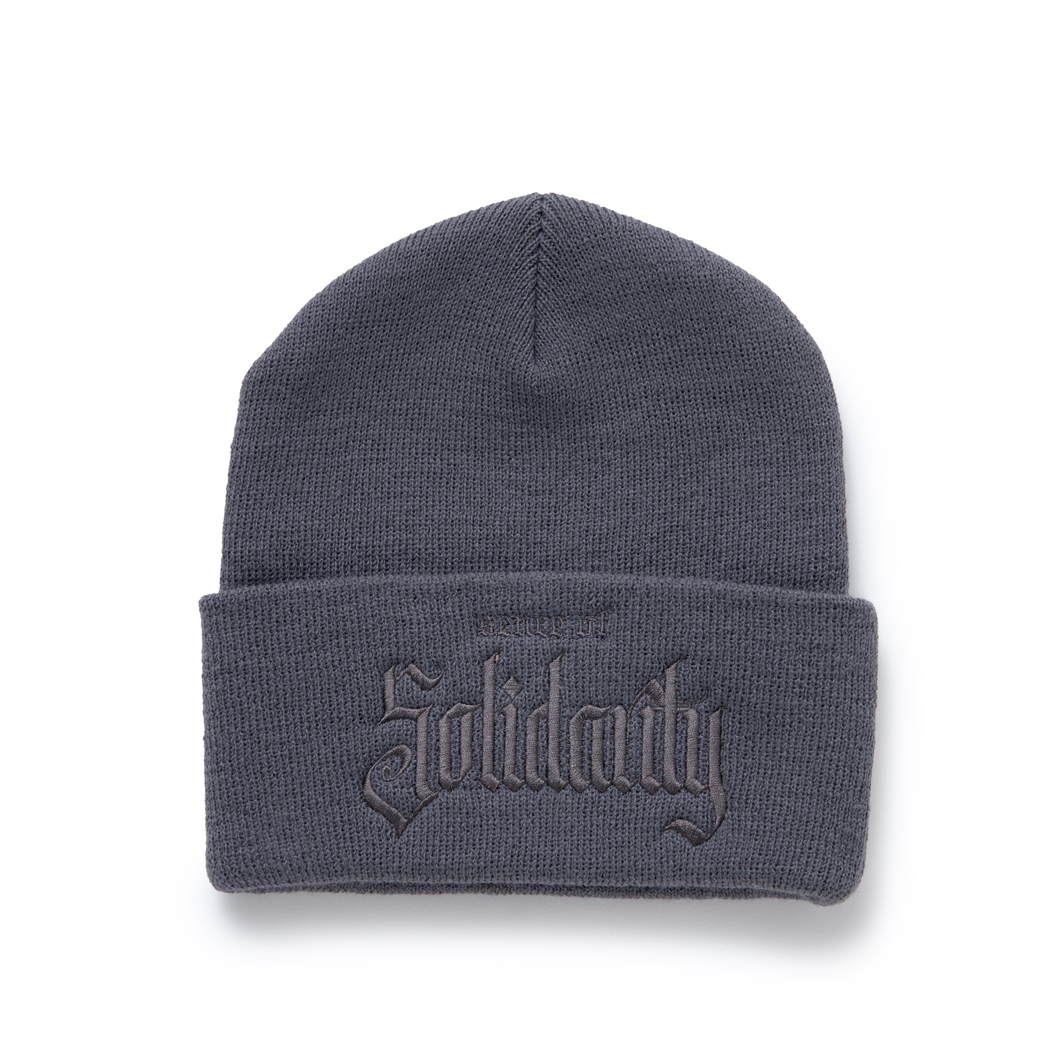 画像: 【30%OFF】RATS/KNIT CAP SOLIDARITY（GRAY）［ニットキャップ-23秋冬］