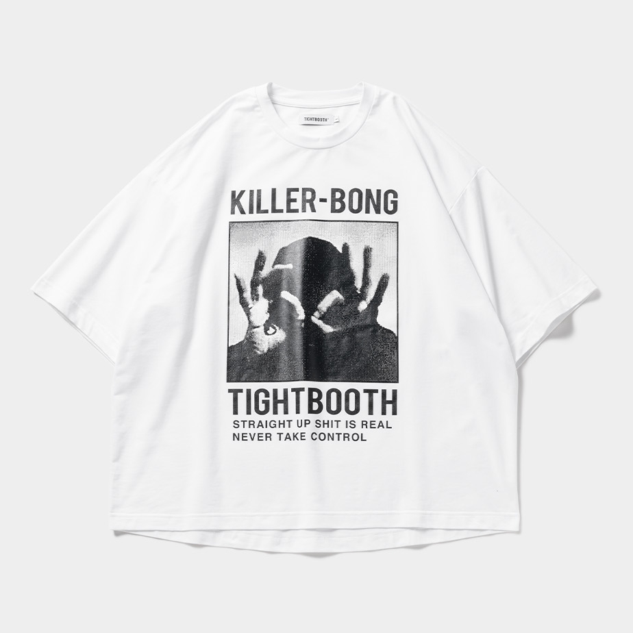 画像: TIGHTBOOTH/HAND SIGN T-SHIRT（White）［プリントT-23秋冬］