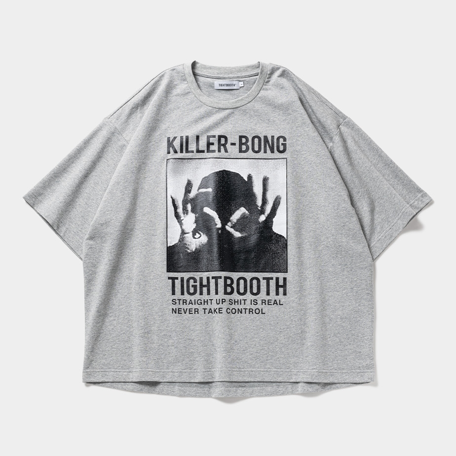 画像: TIGHTBOOTH/HAND SIGN T-SHIRT（Gray）［プリントT-23秋冬］