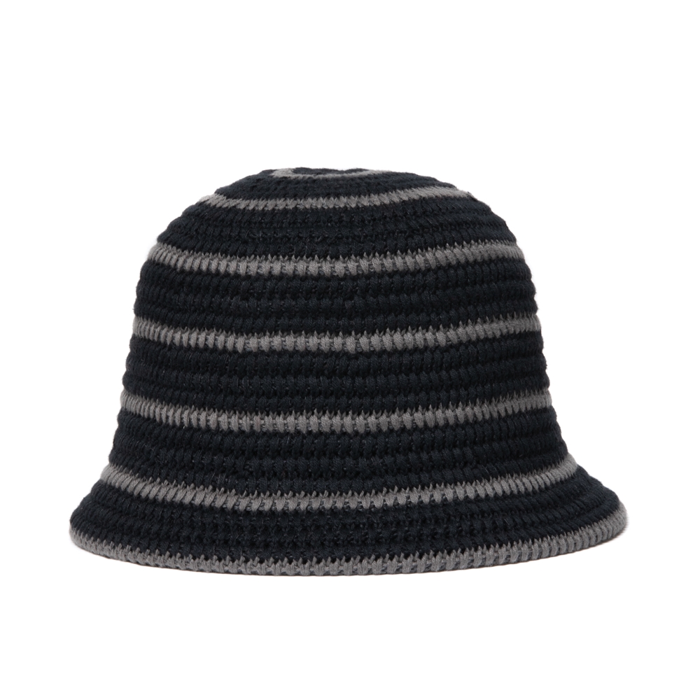 COOTIE PRODUCTIONS/Knit Crusher Hat（Black/Gray）［ニット