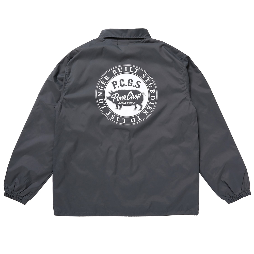 画像: PORKCHOP/CIRCLE PORK COACH JKT（CEMENT）［コーチJKT-23秋冬］