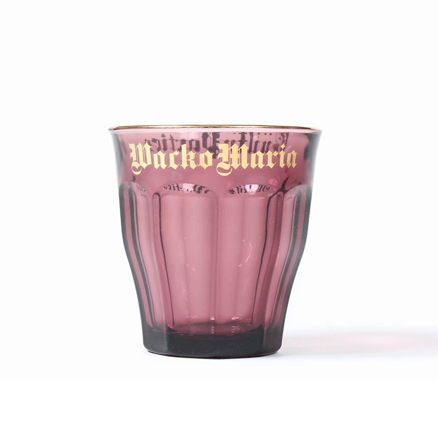画像: WACKO MARIA/DURALEX / GLASS CUP（SET OF 2）（PURPLE）［グラス(2個セット)-23秋冬］