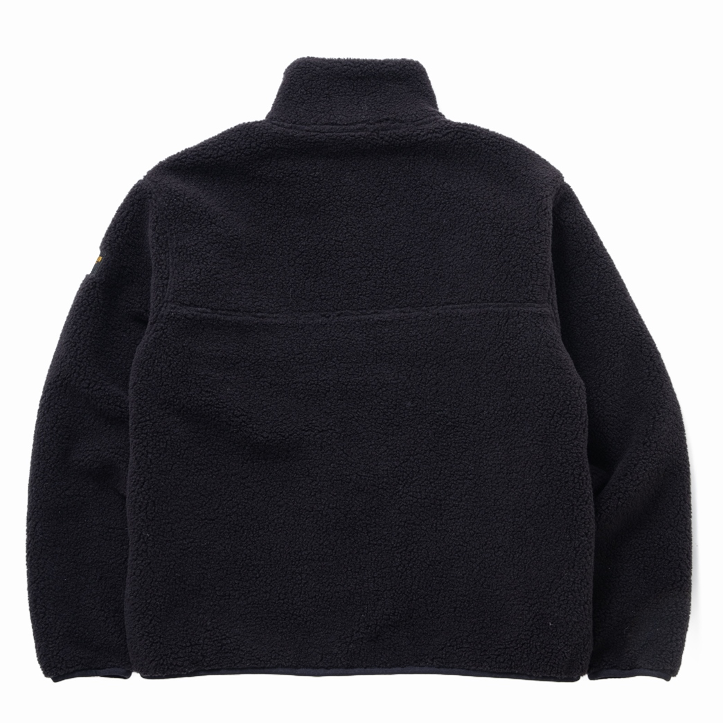 画像: 【30%OFF】RATS/STAND COLLAR FLEECE（BLACK）［スタンドカラーフリース-23秋冬］