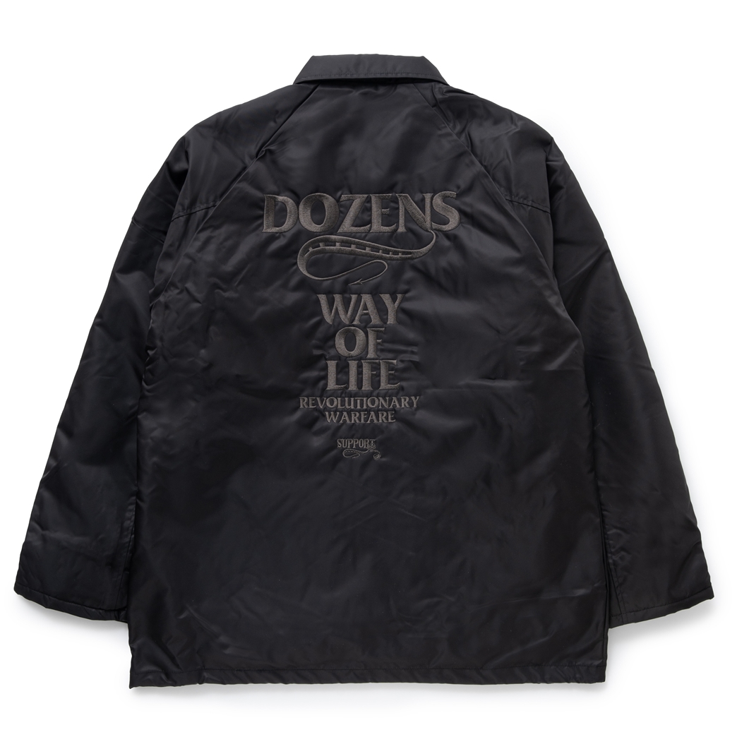 画像: RATS/BOA COACH JKT "RATS WAY OF LIFE"（BLACK/CHARCOAL）［ボアコーチJKT-24春夏］