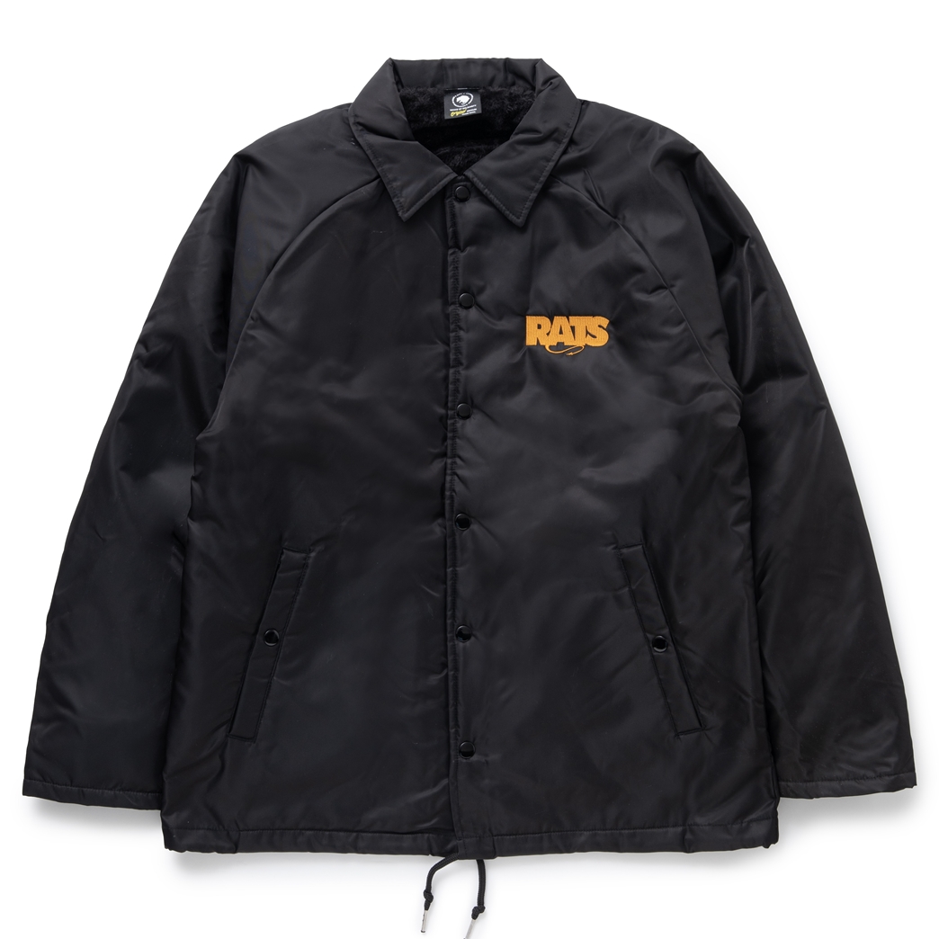 画像: RATS/BOA COACH JKT "RATS WAY OF LIFE"（BLACK/MARIGOLD）［ボアコーチJKT-24春夏］