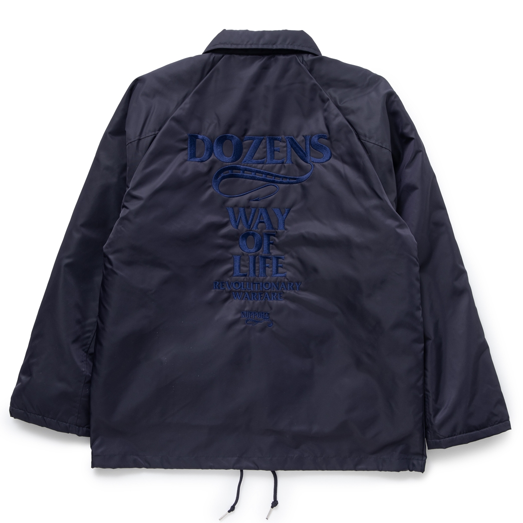 画像: RATS/BOA COACH JKT "RATS WAY OF LIFE"（NAVY/NAVY）［ボアコーチJKT-24春夏］