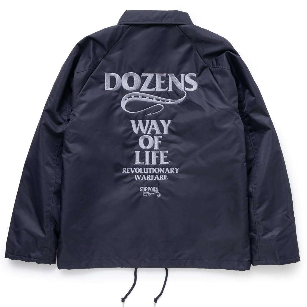 画像: RATS/BOA COACH JKT "RATS WAY OF LIFE"（NAVY/SILVER GRAY）［ボアコーチJKT-24春夏］