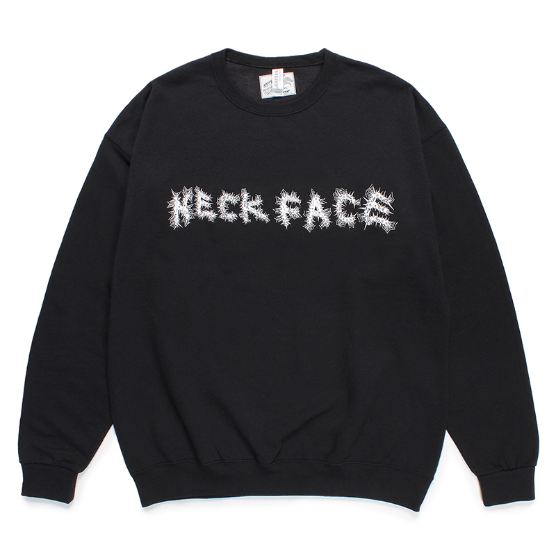 画像1: WACKO MARIA/NECKFACE / SWEAT SHIRT（BLACK）［クルーネックスウェット-24春夏］ (1)