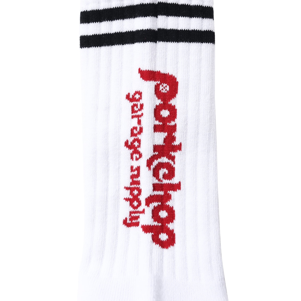 画像: PORKCHOP/PORK SOX P-23 type-A（WHITE）［ソックス-24春夏］