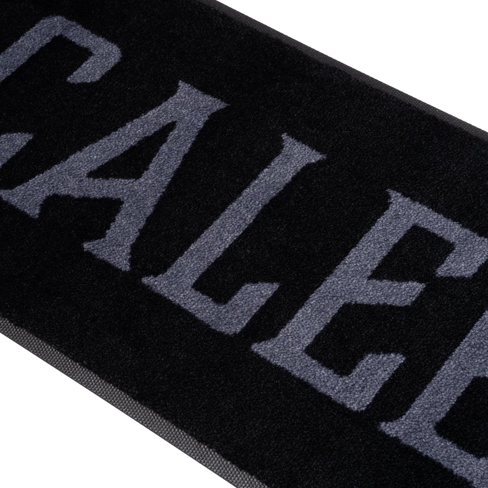 画像: CALEE/CALEE LOGO RUBBER FOOT MAT（BLACK/GRAY）［ラバーフロアマット-24春夏］