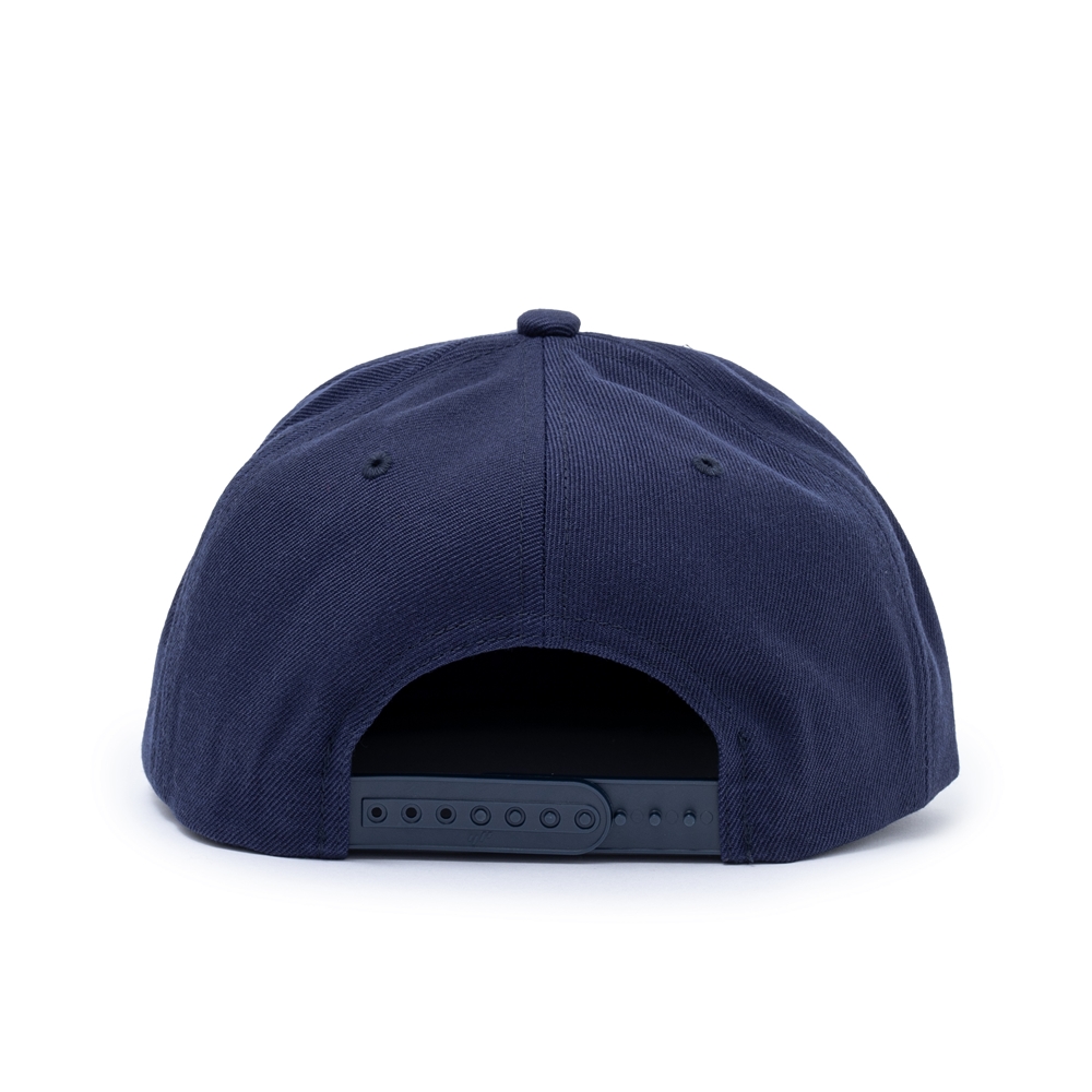 画像: RATS/EMBROIDERY CAP "WAY OF LIFE"（NAVY/NAVY）［スナップバックキャップ-24春夏］