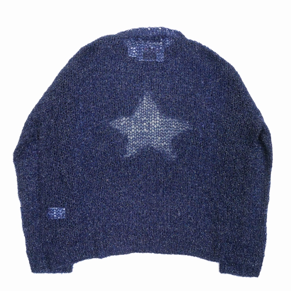 画像: DAIRIKU/"Babylon" Star Lame Knit（Navy）［スターラメニット-24春夏］