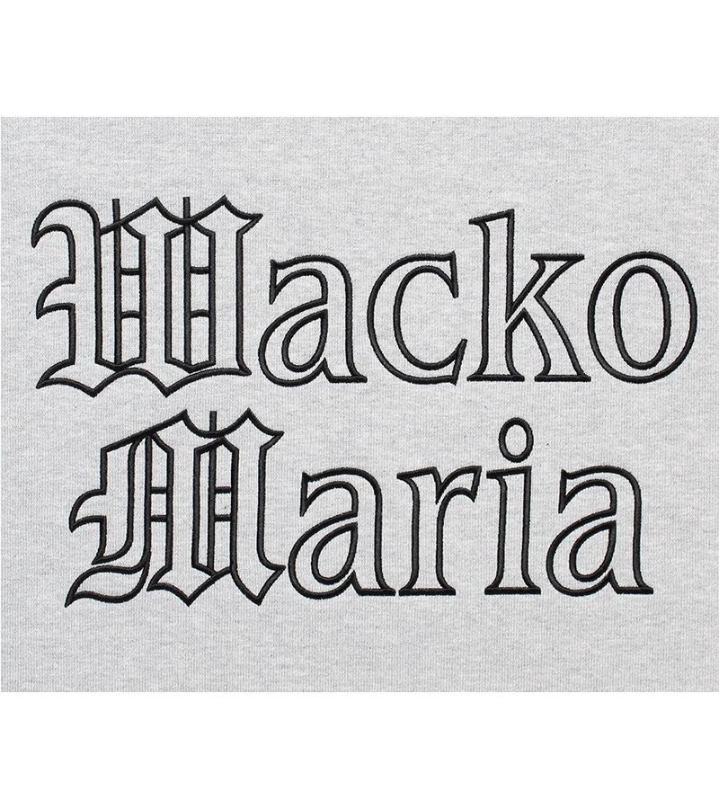 画像: WACKO MARIA/HEAVY WEIGHT CREW NECK SWEAT SHIRT（GRAY）［クルーネックスウェット-24春夏］