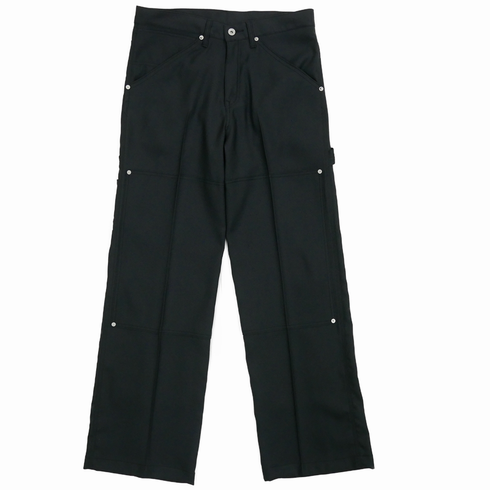 画像: DAIRIKU/"Painter" Pressed Pants（Black）［"ペインター"スタプレパンツ-24春夏］