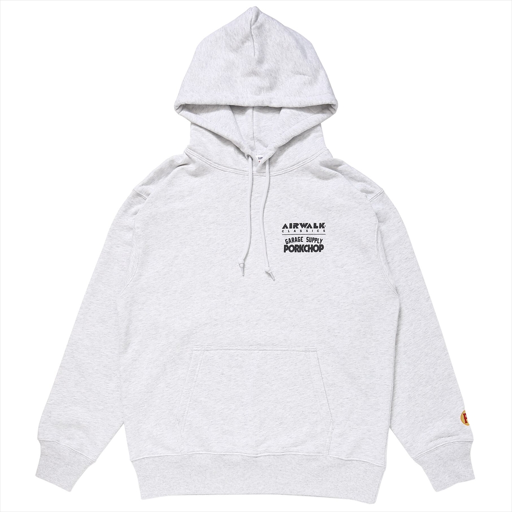 画像: PORKCHOP/AIR PORK HOODIE（×AIRWALK CLASSICS）（ASH）［プルオーバーパーカー-24春夏］