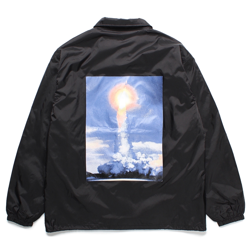 画像: WACKO MARIA/JIRO KONAMI / COACH JACKET（BLACK）［コーチJKT-24春夏］