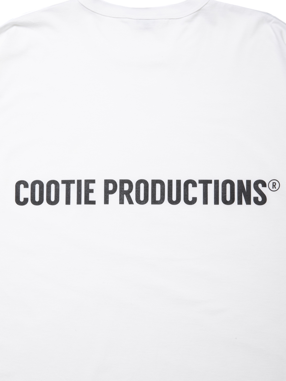 画像: COOTIE PRODUCTIONS/Print Oversized L/S Tee（White）［オーバーサイズ長袖T-24春夏］