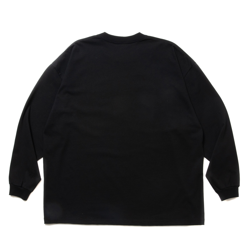 画像: COOTIE PRODUCTIONS/Open End Yarn Print L/S Tee（Black）［プリント長袖T-24春夏］