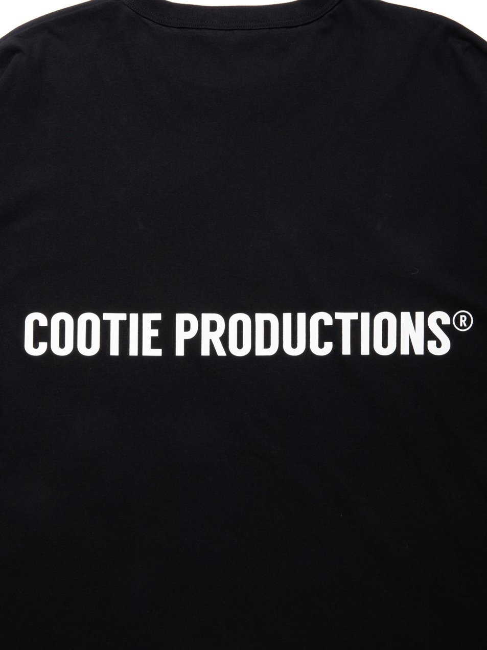 画像: COOTIE PRODUCTIONS/Print Oversized L/S Tee（Black）［オーバーサイズ長袖T-24春夏］