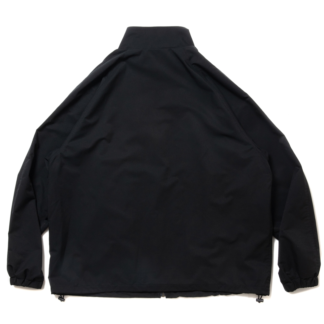 画像: COOTIE PRODUCTIONS/Polyester Perforated Cloth Track Jacket（Black）［トラックJKT-24春夏］