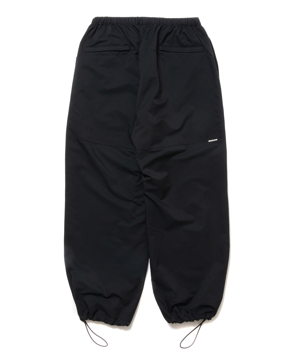 画像: COOTIE PRODUCTIONS/Polyester Perforated Cloth Track Pants（Black）［トラックパンツ-24春夏］