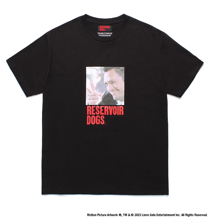 画像: WACKO MARIA/RESERVOIR DOGS / T-SHIRT（BLACK）［フォトT-24春夏］