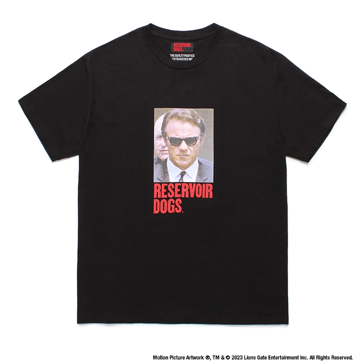 画像: WACKO MARIA/RESERVOIR DOGS / T-SHIRT（BLACK）［フォトT-24春夏］