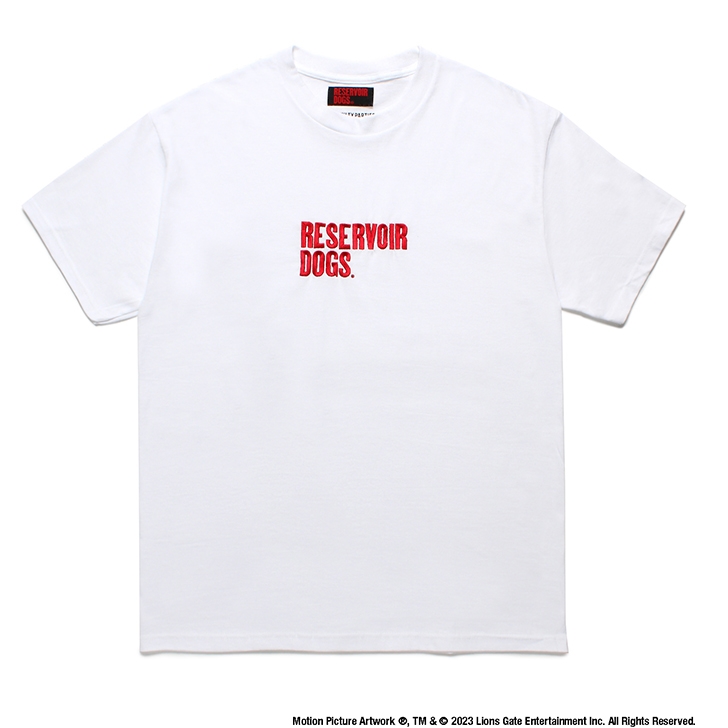 画像: WACKO MARIA/RESERVOIR DOGS / T-SHIRT（WHITE）［刺繍T-24春夏］