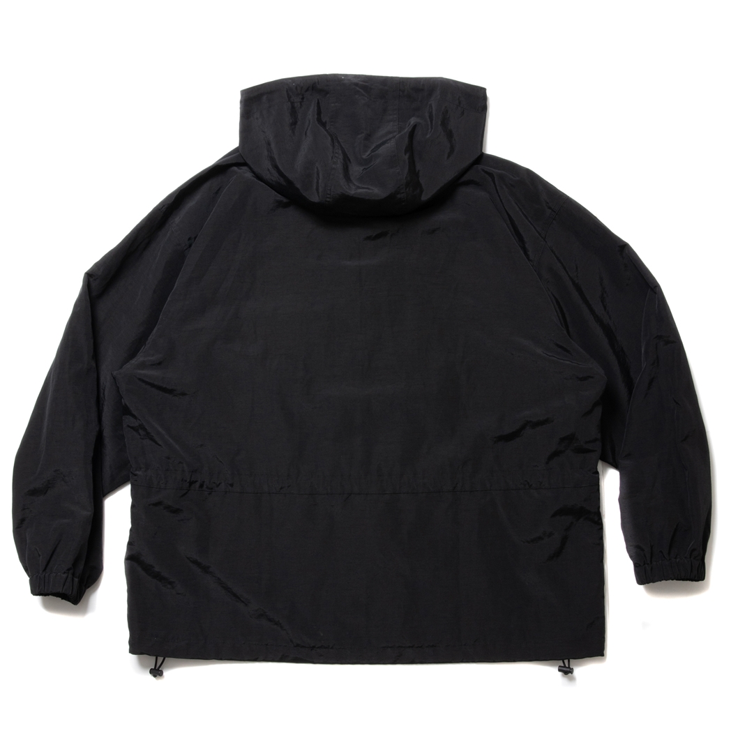 画像: COOTIE PRODUCTIONS/N/L/C Weather Cloth Anorak Hoodie（Black）［アノラックフーディー-24春夏］