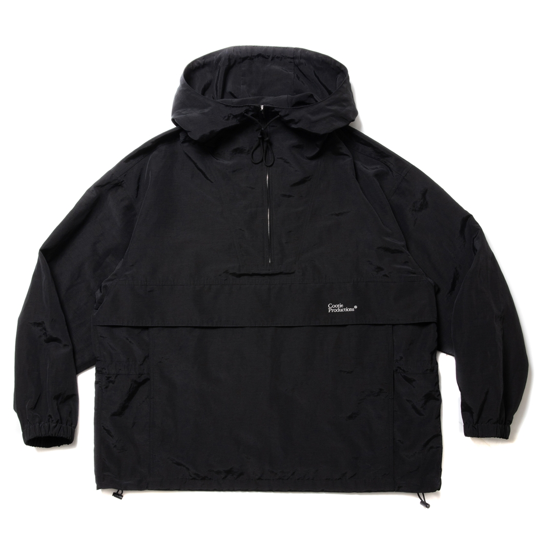 画像: COOTIE PRODUCTIONS/N/L/C Weather Cloth Anorak Hoodie（Black）［アノラックフーディー-24春夏］