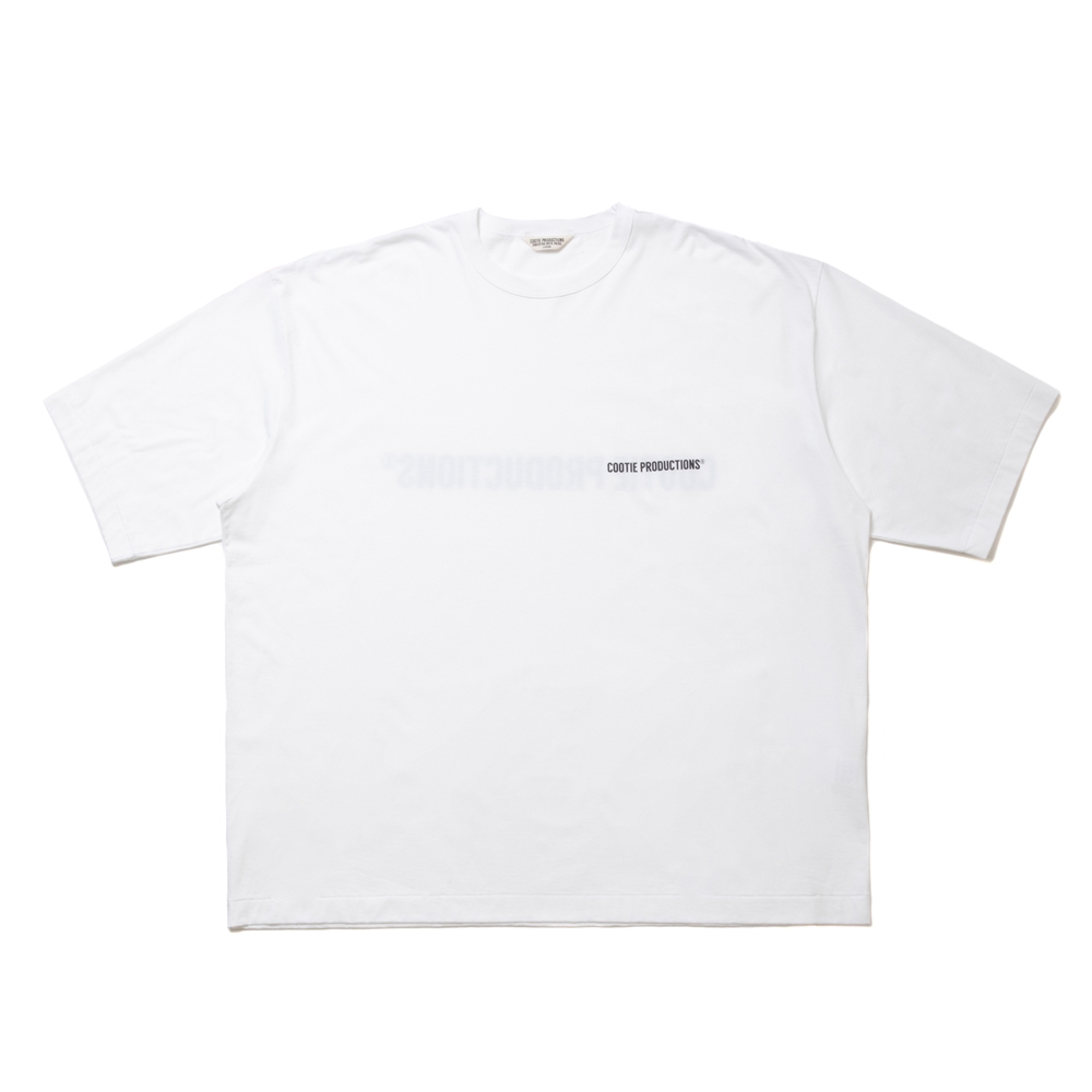 画像: COOTIE PRODUCTIONS/Print Oversized S/S Tee（White）［オーバーサイズT-24春夏］