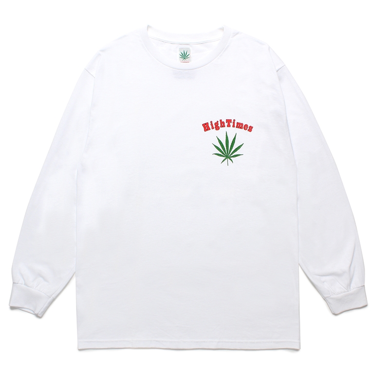 画像: WACKO MARIA/HIGH TIMES / LONG SLEEVE T-SHIRT（WHITE）［プリント長袖T-24春夏］