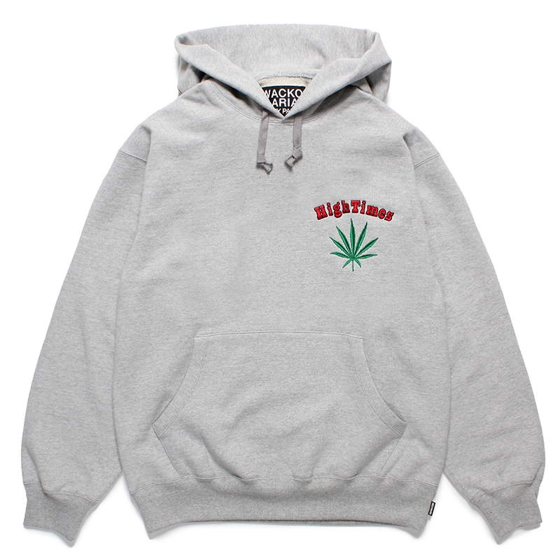 画像: WACKO MARIA/HIGH TIMES / HEAVY WEIGHT HOODED SWEAT SHIRT（GRAY）［プルオーバーパーカー-24春夏］