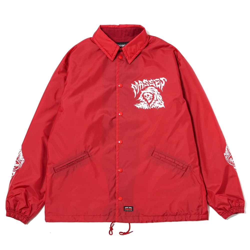 画像: PORKCHOP/NYLON JKT REAPER P（×MASSES）（RED）［ナイロンJKT-24春夏］