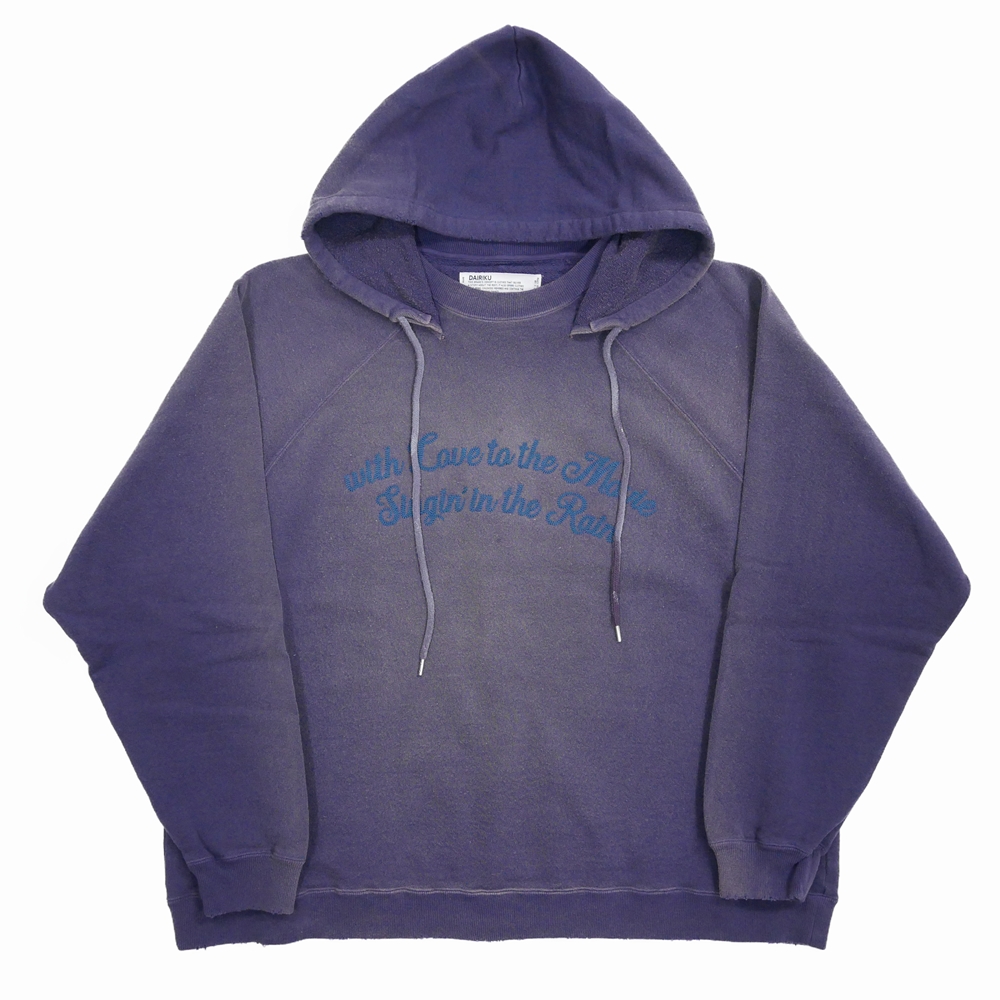 画像: 【30%OFF】DAIRIKU/"Sunburn" Vintage Pullover Hodie（Sunburn Navy）［プルオーバーフーディー-24春夏］