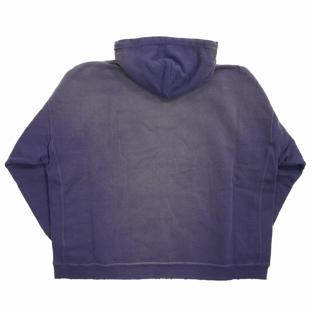 画像: DAIRIKU/"Sunburn" Vintage Zip Up Hodie（Sunburn Navy）［ジップアップフーディー-24春夏］