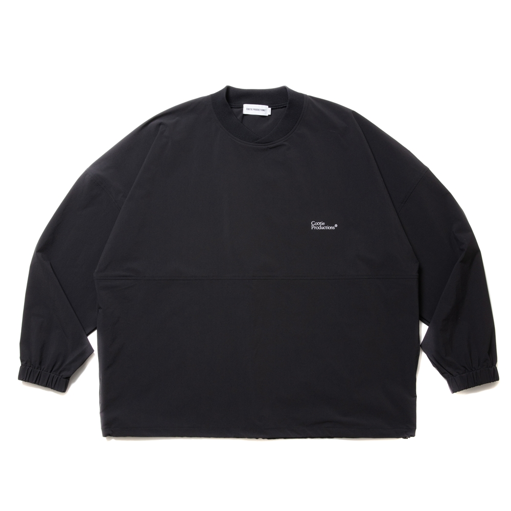 画像: COOTIE PRODUCTIONS/Nylon Light Cloth Football L/S Tee（Black）［ナイロンライトクロスフットボール-24春夏］