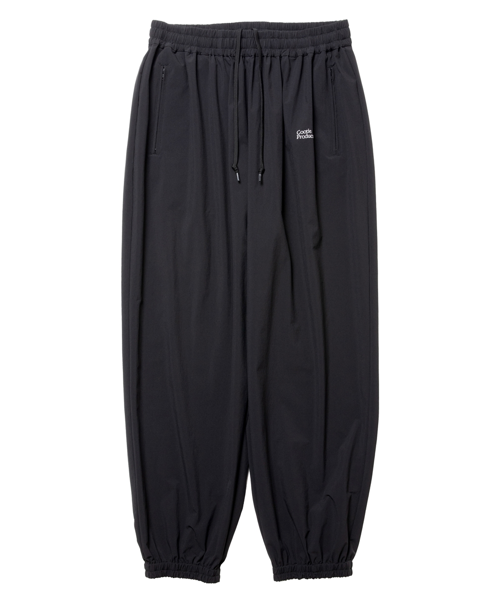 画像: COOTIE PRODUCTIONS/Nylon Light Cloth Wide Training Pants（Black）［ワイドトレーニングパンツ-24春夏］