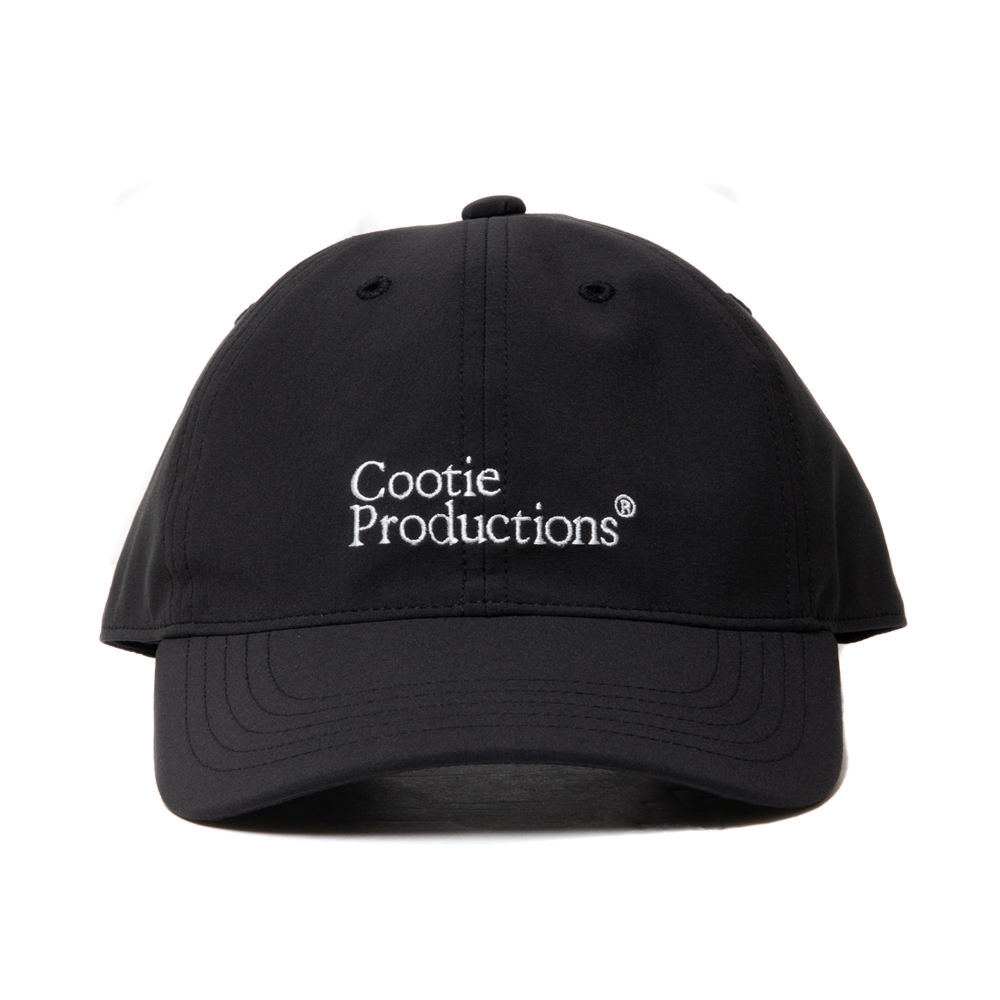 画像: COOTIE PRODUCTIONS/Nylon Light Cloth 6 Panel Cap（Black）［6パネルキャップ-24春夏］