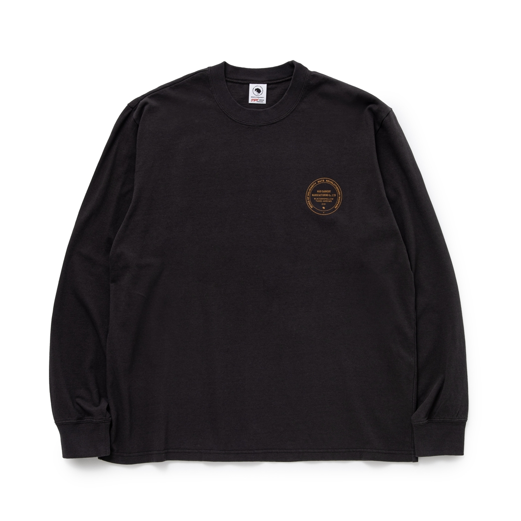 画像: 【30%OFF】RATS/ASH LS TEE（ASH BLACK）［プリント長袖T-24春夏］