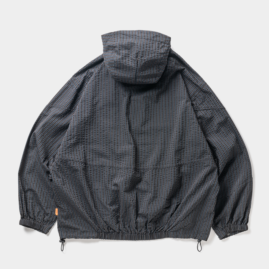 画像: TIGHTBOOTH/SEERSUCKER ANORAK（Black）［シアサッカーアノラック-24春夏］