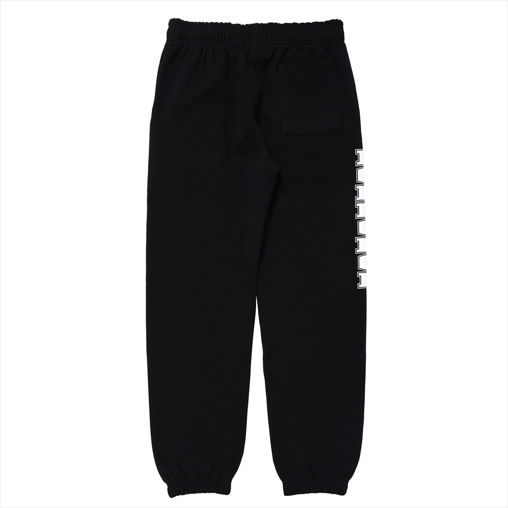 画像: PORKCHOP/COLLEGE SWEAT PANTS（BLACK）［スウェットパンツ-24春夏］